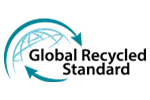 GRS logo – certified recycled materials according to the Global Recycled Standard