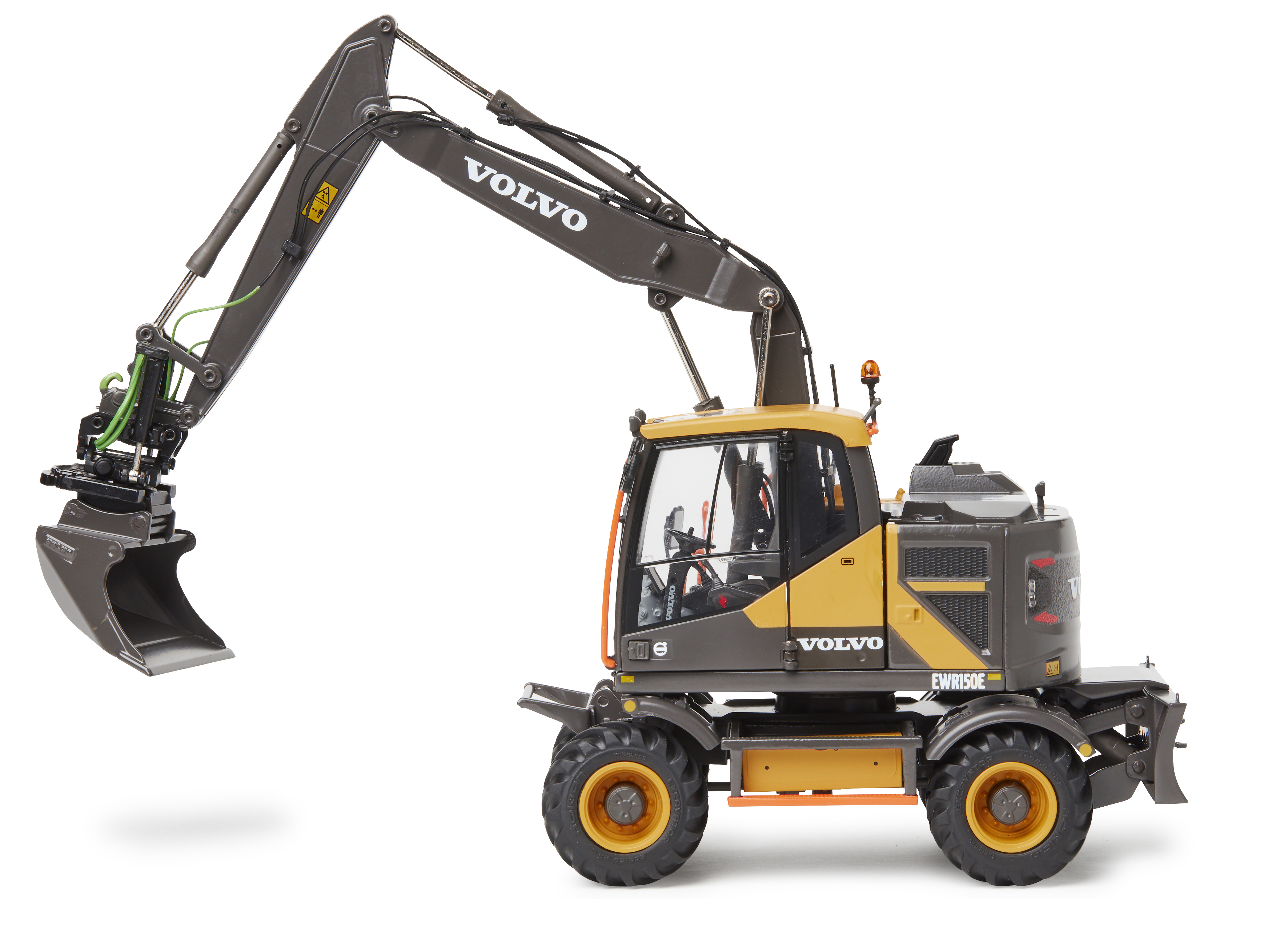 AT Collection 1:32 Volvo EWR 150 E Wheeled Excavator - Nokian Tyres, New In Original Packaging
