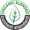 OCS logo – certifies the presence of organically grown material in the product