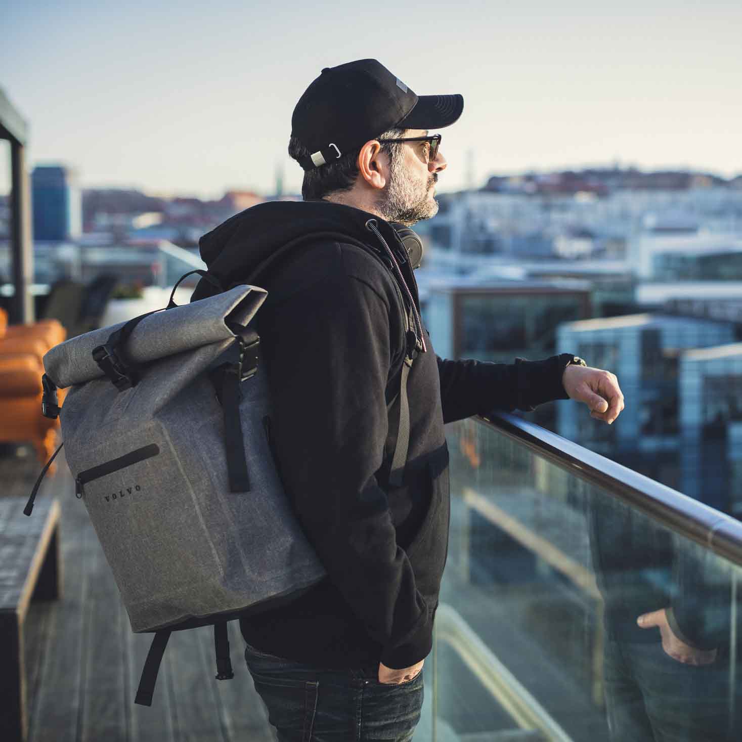 Volvo cheap waterproof backpack