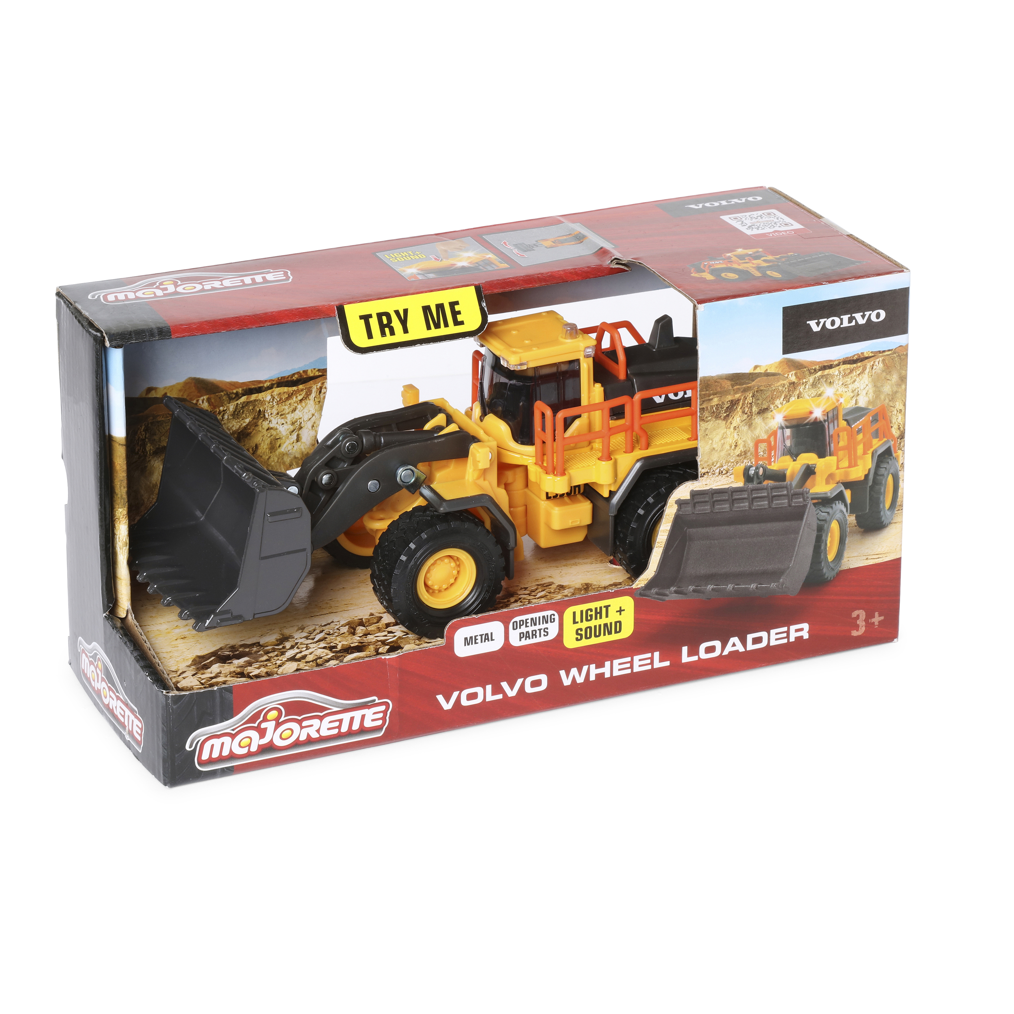 Toy store wheel loader